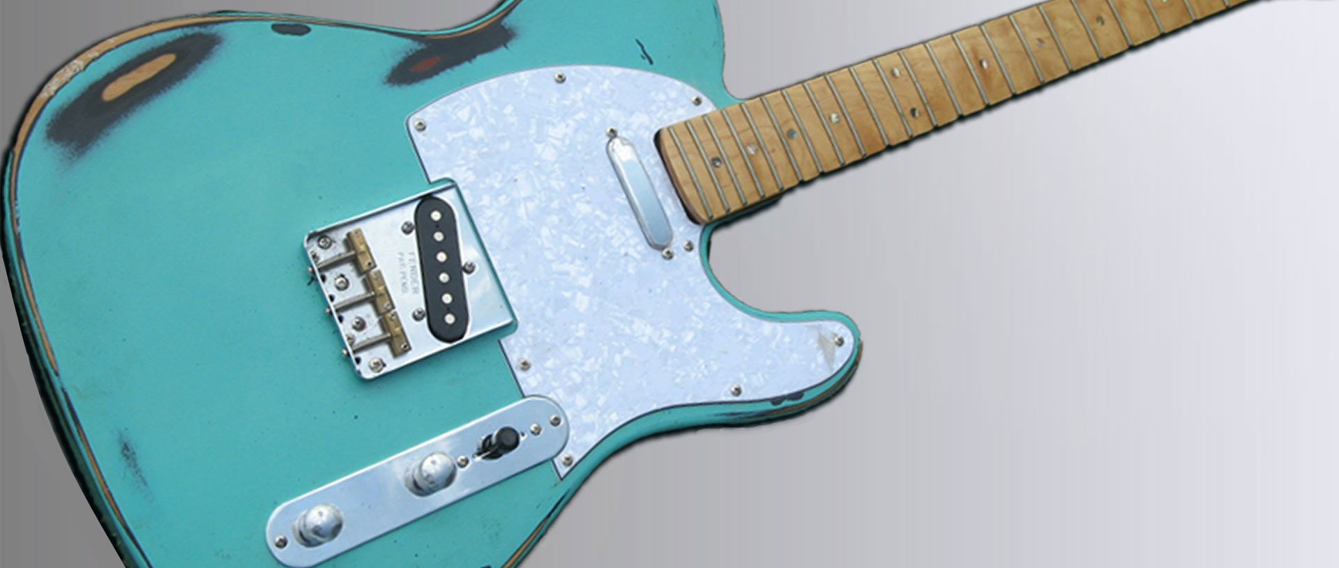 seafoam green relic Telecaster